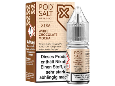 Pod Salt X - White Chocolate Mocha - Nik box