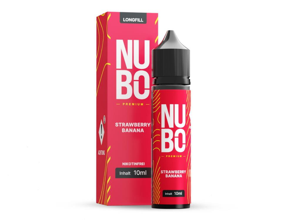 NUBO - Longfill Aroma - Strawberry Banana 10 ml
