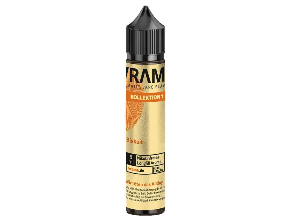 VRAMA - Kollektion 1 - Longfill Aroma - Biskuit 5 ml