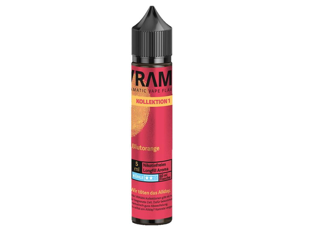 VRAMA - Kollektion 1 - Longfill Aroma - Blutorange 5 ml