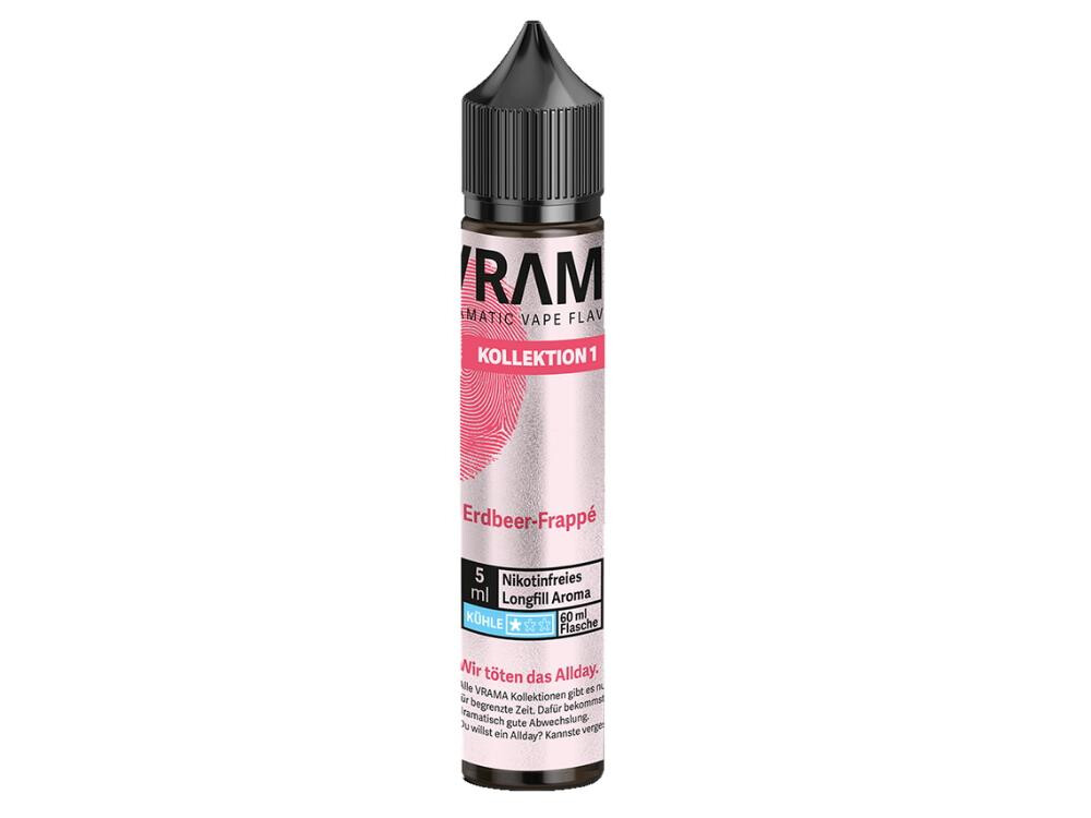 VRAMA - Kollektion 1 - Longfill Aroma - Erdbeer-Frapp&eacute