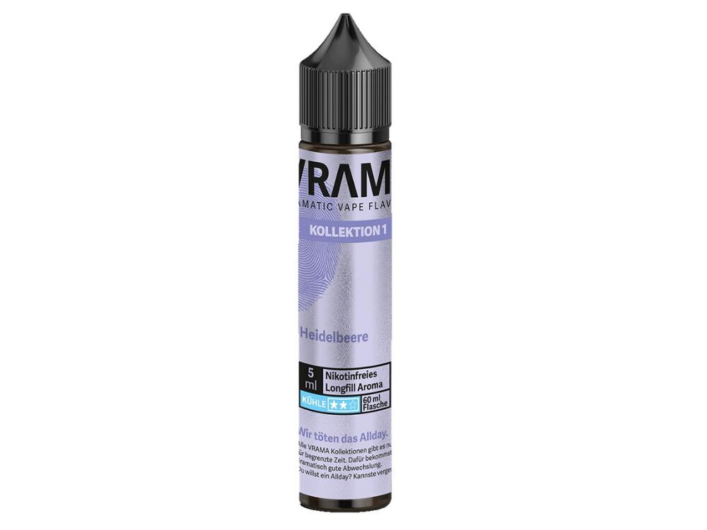VRAMA - Kollektion 1 - Longfill Aroma - Heidelbeere 5 ml