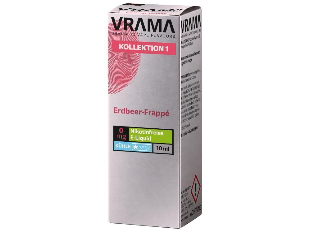VRAMA - Kollektion 1 - Erdbeer-Frappé - Nikotinsalz L