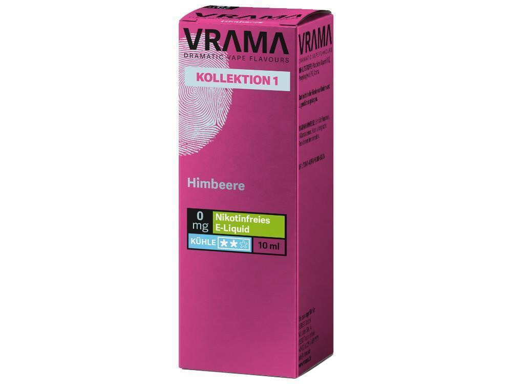 VRAMA - Kollektion 1 - Himbeere - Nikotinsalz Liquid