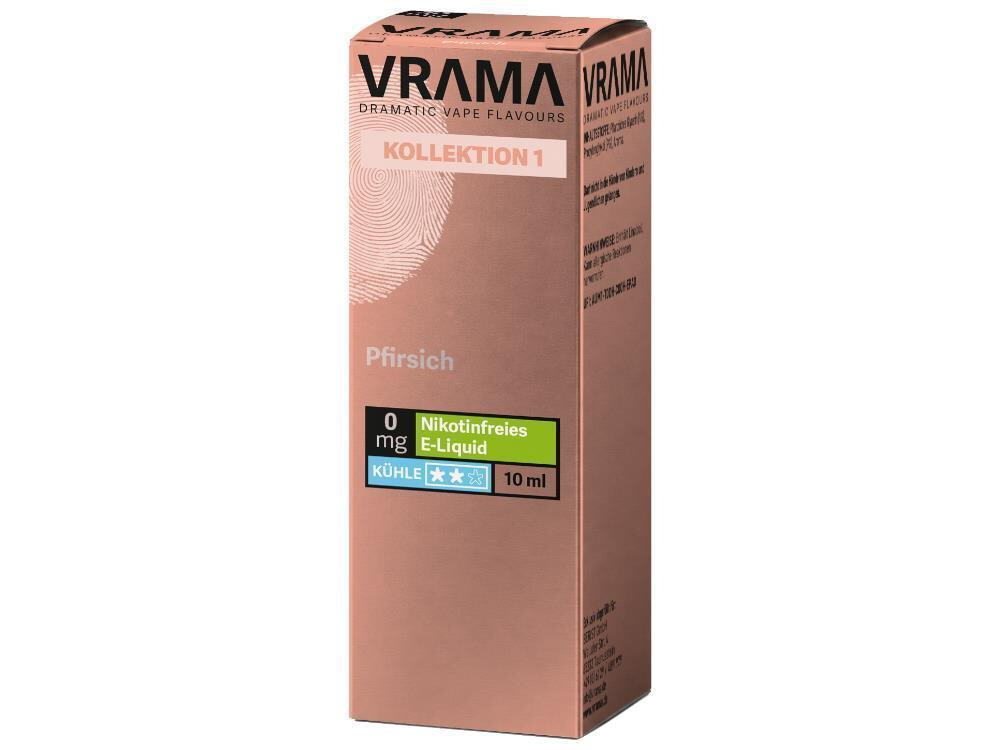 VRAMA - Kollektion 1 - Pfirsich - Nikotinsalz Liquid