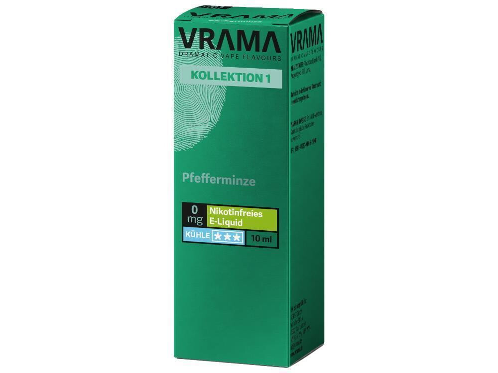 VRAMA - Kollektion 1 - Pfefferminze - Nikotinsalz Liquid