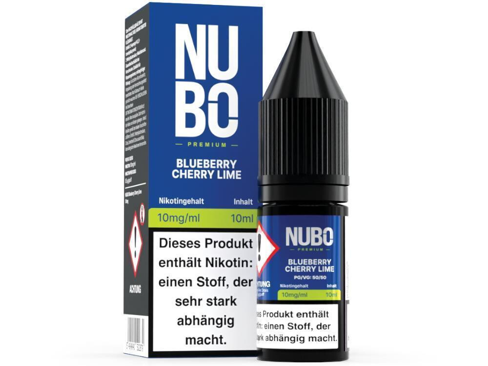 NUBO - Blueberry Cherry Lime - Nikotinsalz Liquid