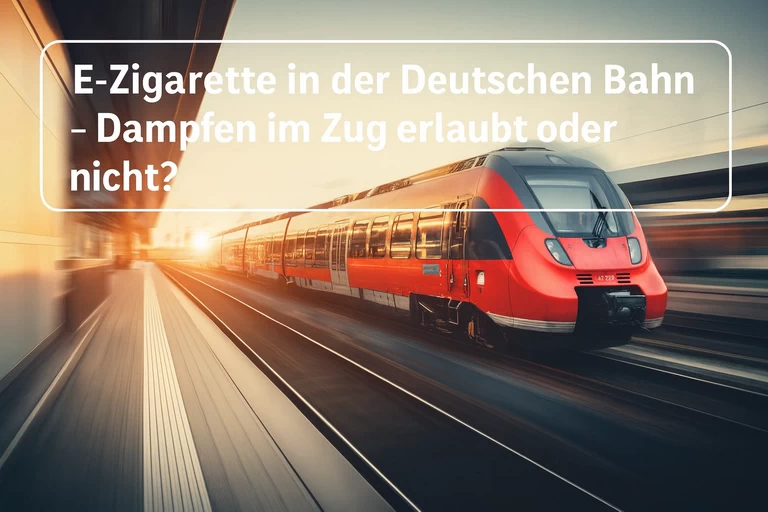E-Zigarette in der Deutschen Bahn