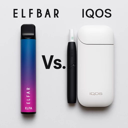 Elfbar Elfa Pod-System vs. IQOS