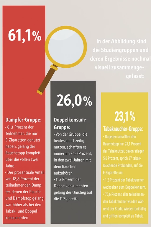 Langzeitstudie: Rauchentwöhnung Teilnehmer