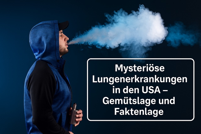 EVALI-Krise 2019 – Lungenerkrankungen durch illegale THC-Kartuschen in den USA