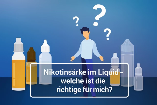 Dampfer mit E-Zigarette: MTL und DL im Vergleich